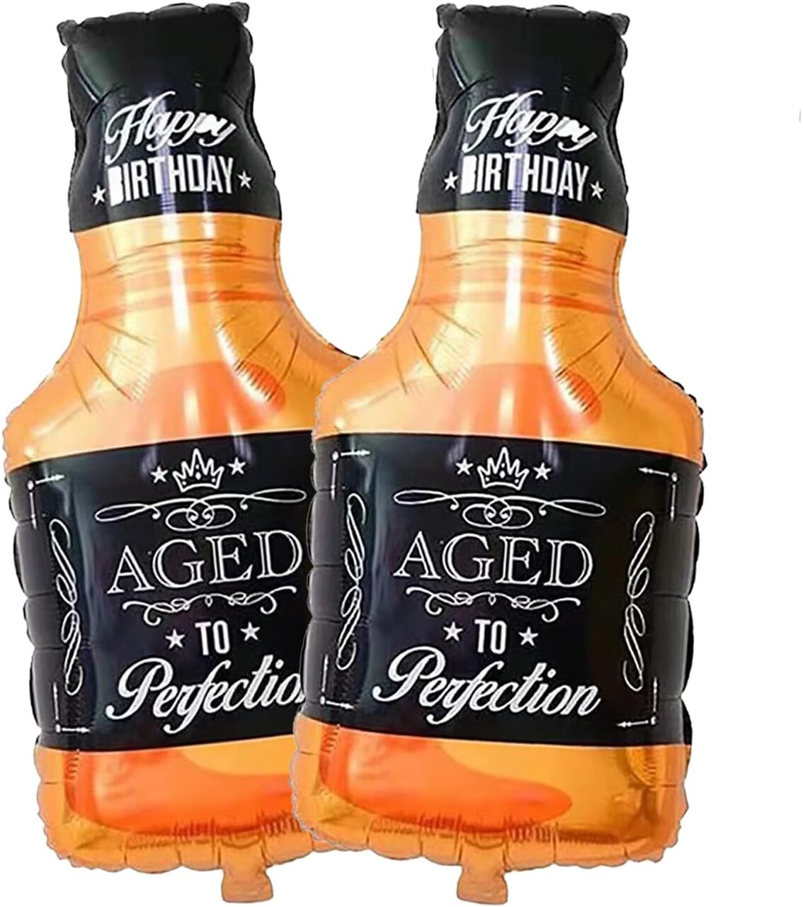 Whisky Bottle Foil Balloons Aluminum Balloon Whiskey Bottle Shape Mylar Foil Balloon for Beer Party and Birthday Party Decoration